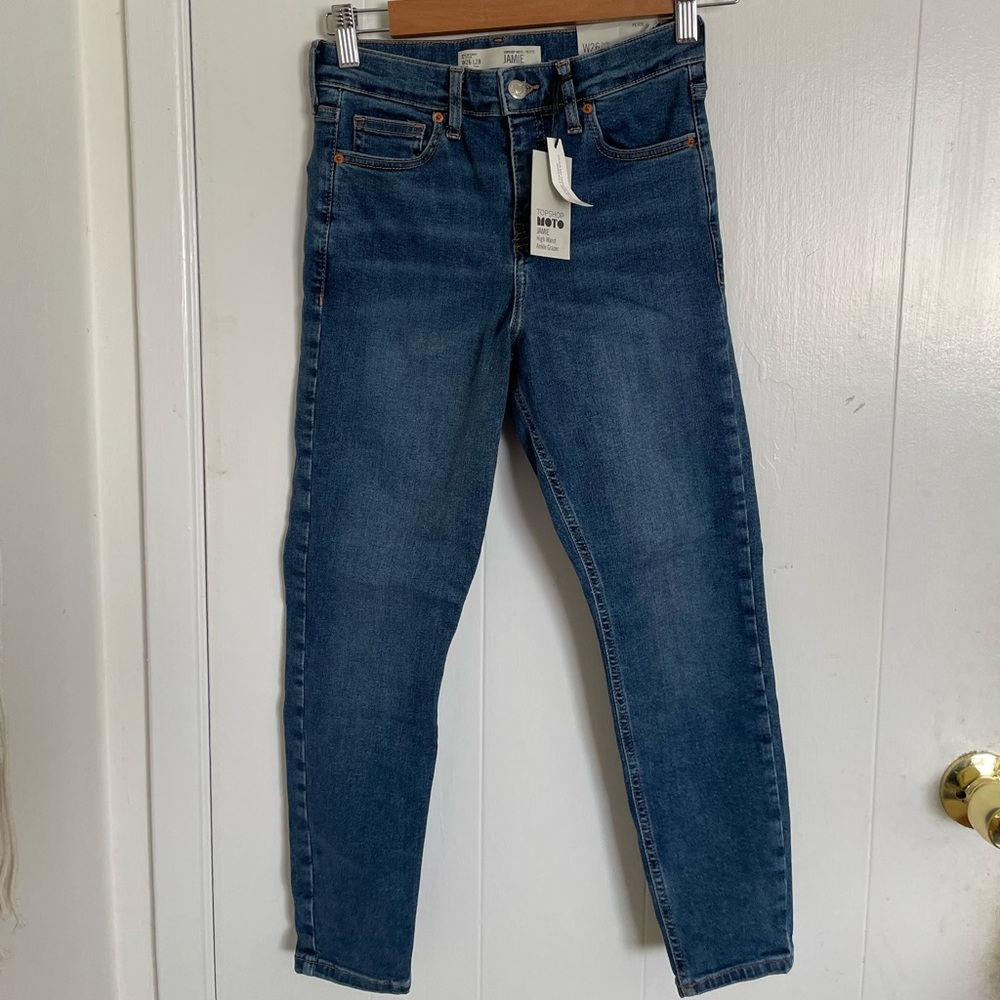 TOPSHOP Moto Jamie Skinny Jeans